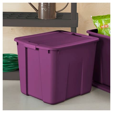 The clear base allows contents to be easily identified at a glance, while the opaque lid snaps firmly onto the base to keep contents contained and secure. . Storage containers at target